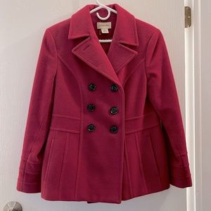 🚚 Fuchsia St. John’s Bay Pea Coat